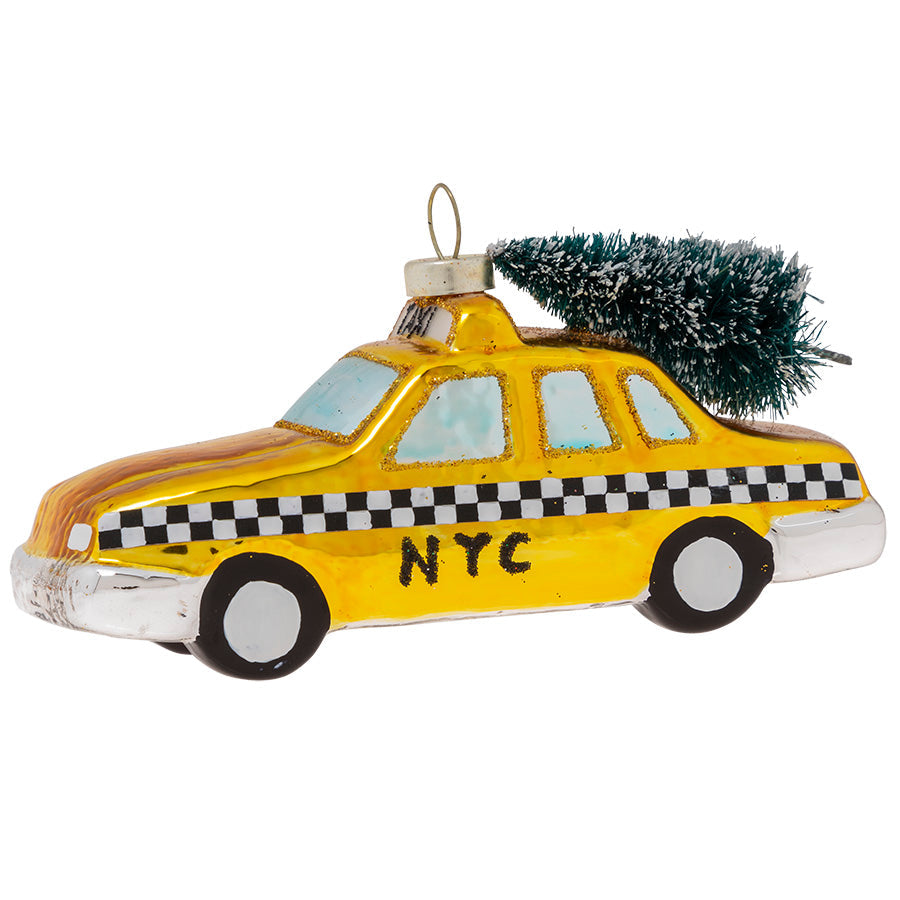 Beep beep! This classic cab is coming through with a very special Christmas delivery.