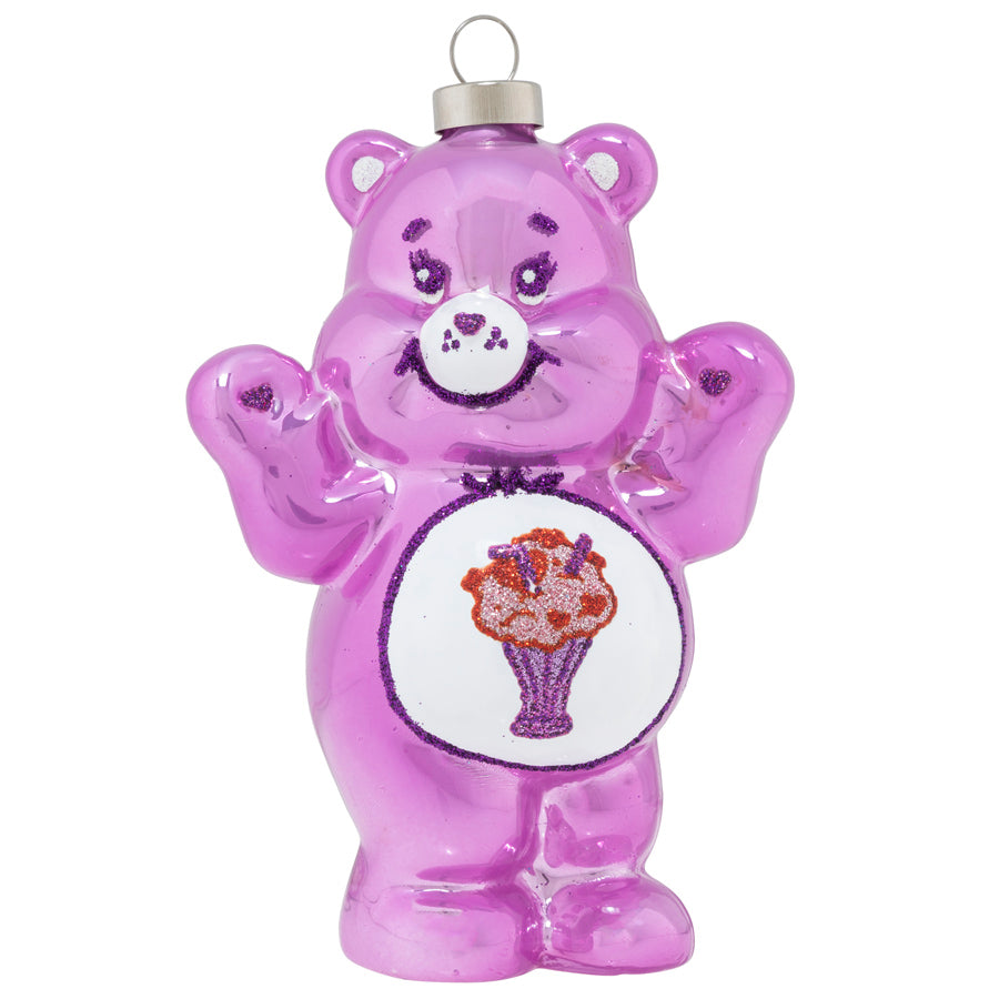 Share Bear™ looks ready to share the love with arms open wide for a big hug! Showing off her signature tummy symbol of a milkshake made for two, she is a sweet reminder that the best things in life are those shared with the ones we love.