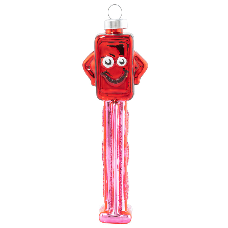 Add a dose of cheery cherry sweetness to your collection with this smiling PEZ™ Pal ornament. It's perfect for any true PEZ™ lover in your life!