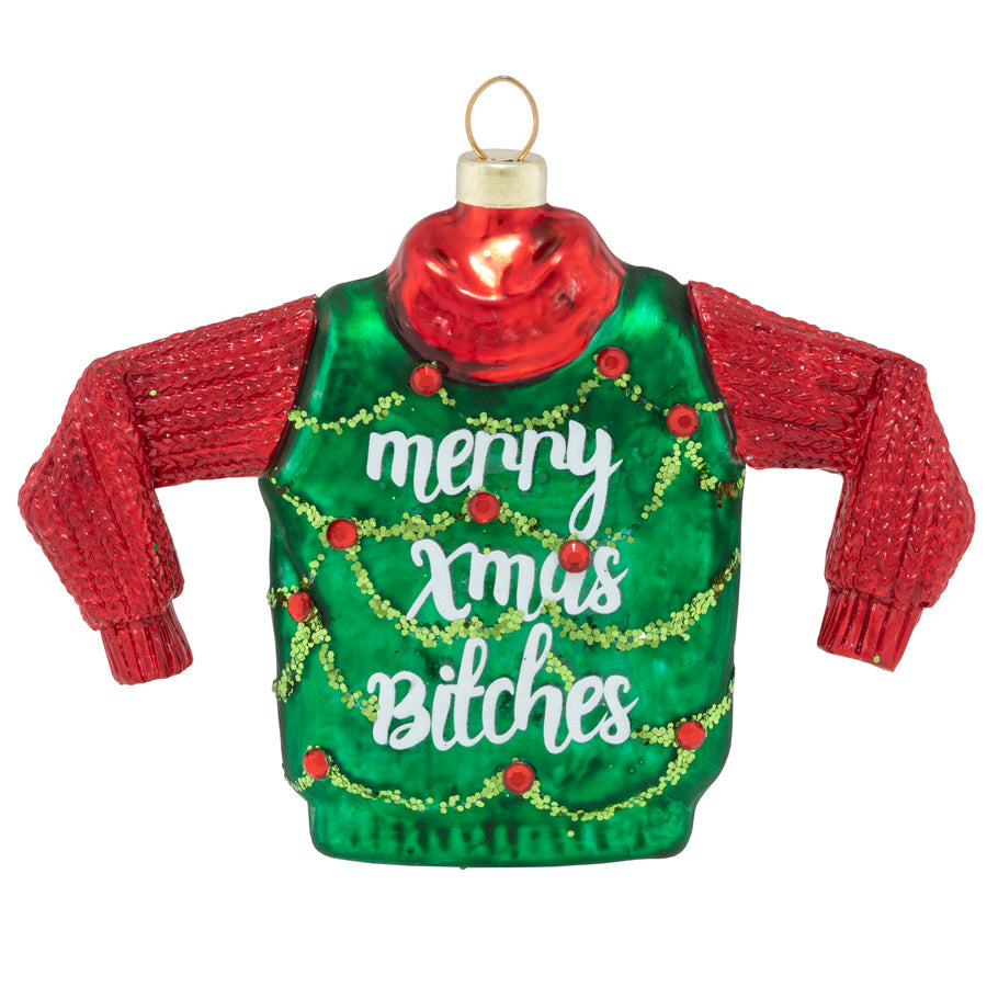 No one at the party will dare call this hilariously sassy sweater ugly!