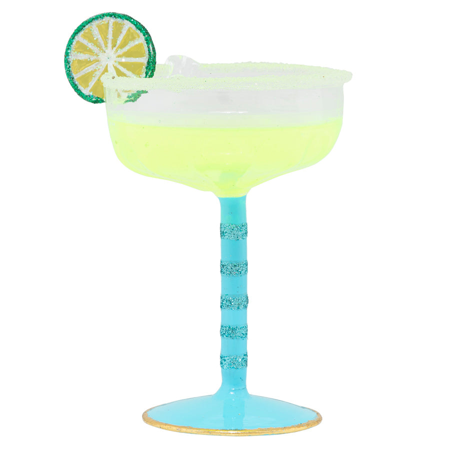 Winter is citrus season, so we’re raising our glass to this freshly squeezed lime margarita with a snowy salted rim!